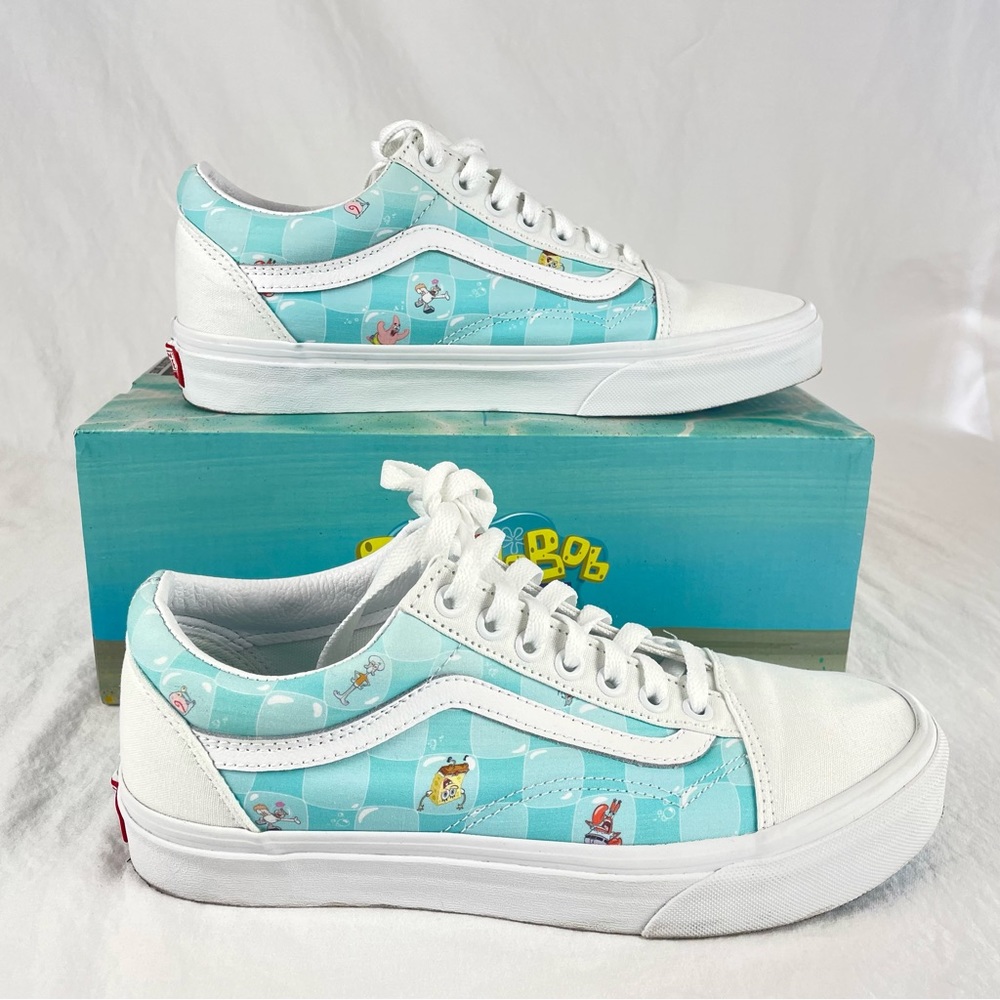 Vans x SpongeBob Old Skool sneakers Women’s 9.5 Mens 8